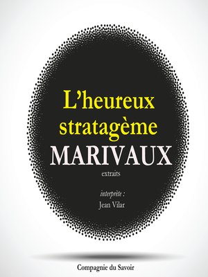 cover image of L'Heureux Stratagème, de Marivaux